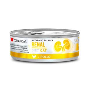 Disugual Diet Renal Latas para Gatos con Pollo
