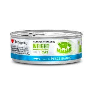 Disugual Diet Cat Weight Pescado Blanco