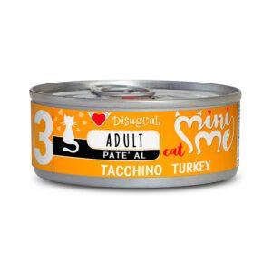 Disugual Mini-Me 3 Latas para Gatos con Pavo