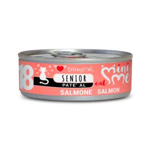 Disugual Mini-Me 18 Latas para Gato Senior con Salmón