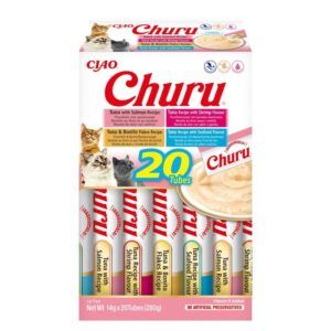 Churu Variedades Marisco Snack Gatos (20 Tubos x 14gr)