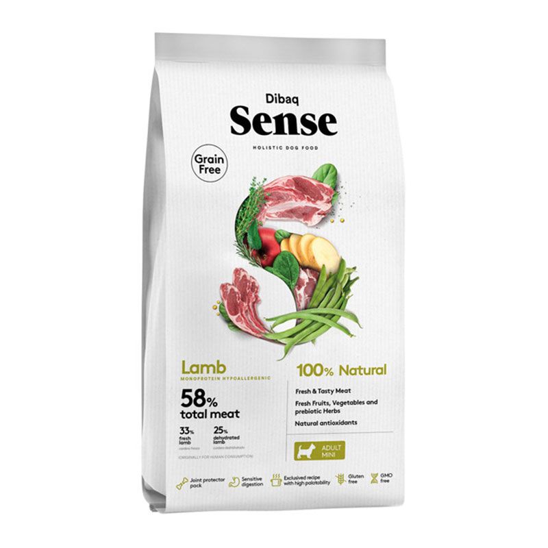 Dibaq Sense Adulto Mini Grain Free Cordero