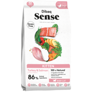 Dibaq Sense Kitten Grain Free Pavo y Salmón