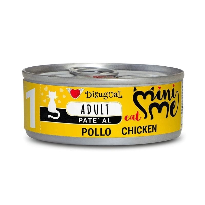 Disugual Mini-Me 1 Latas para Gatos con Pollo