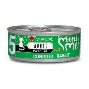 Disugual Mini-Me 5 Latas par Gatos con Conejo
