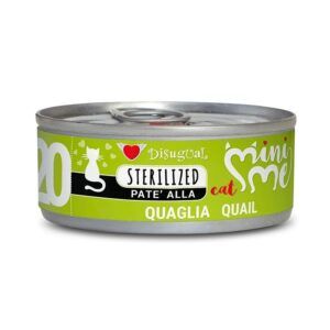 Disugual Mini-Me 20 Gato Esterilizado con Codorniz