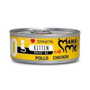 Disugual Mini-Me 10 Kitten Latas para Gatitos con Pollo