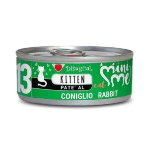 Disugual Mini-Me 13 Kitten Latas para Gatos con Conejo