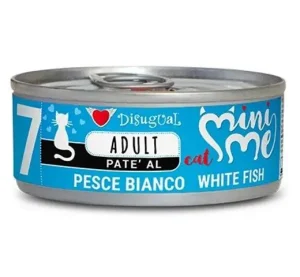 Disugual Mini-Me 7 Latas para Gatos con Pescado Blanco