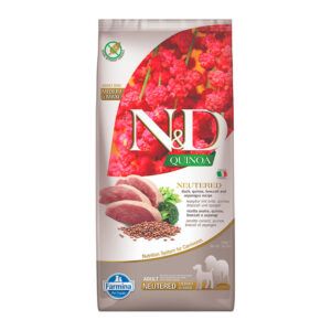 Farmina N&D Dog Quinoa Neutered Pato Medium Maxi