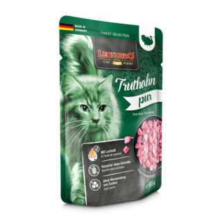Leonardo Puro en Pavo Comida Húmeda para Gatos 16x85gr