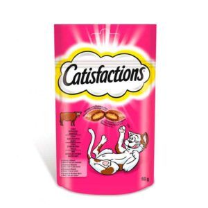 Catisfactions Snack de Buey para Gatos