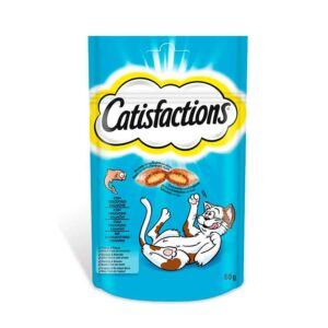 Catisfactions Premios y Snacks De Salmón Para Gatos