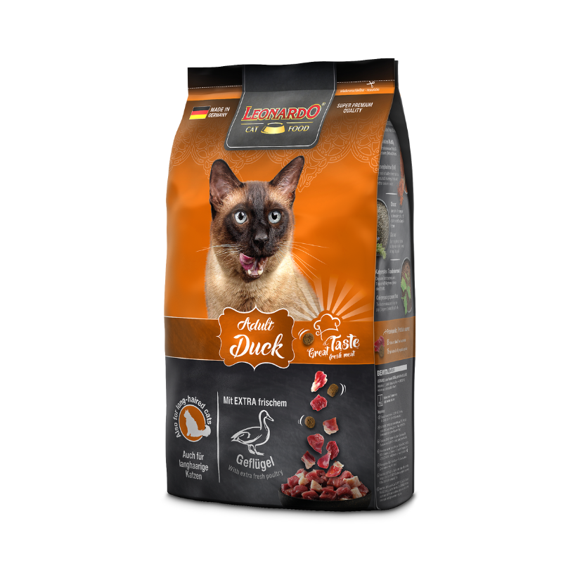 Leonardo Adult Duck pienso para gatos