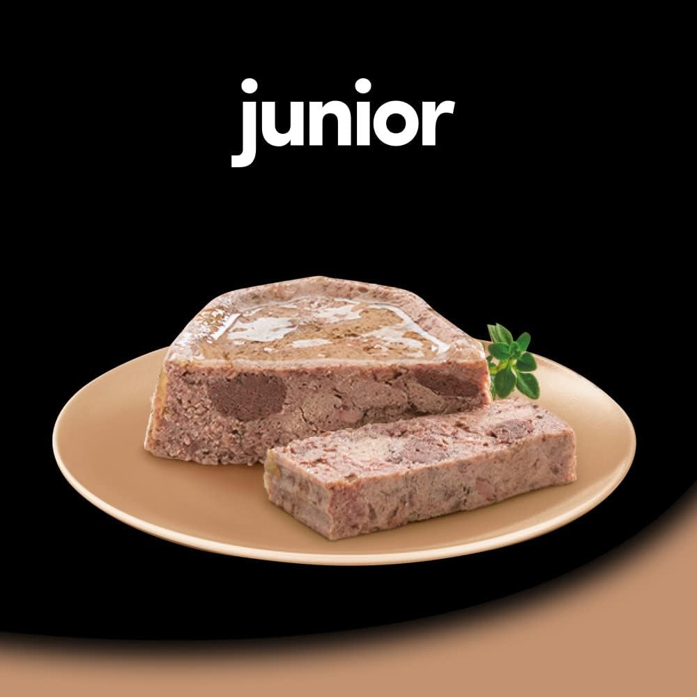 Cesar Junior Comida húmeda para Perros sabor Pavo y Ternera - Imagen 2