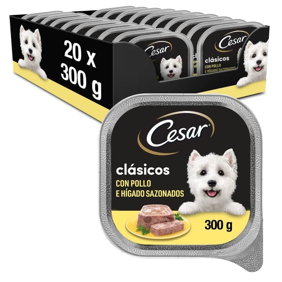 Cesar Clasicos Comida húmeda para Perros sabor Pollo Tarrinas - Imagen 7