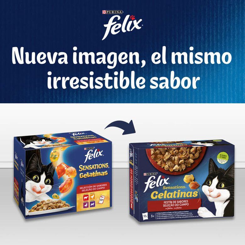 Felix Sensations Festín del Mar en Gelatinas Selección de Peces - Imagen 5
