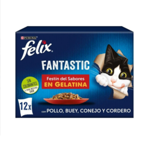 Felix Sensations Festín de Carnes en Gelatina Multipack