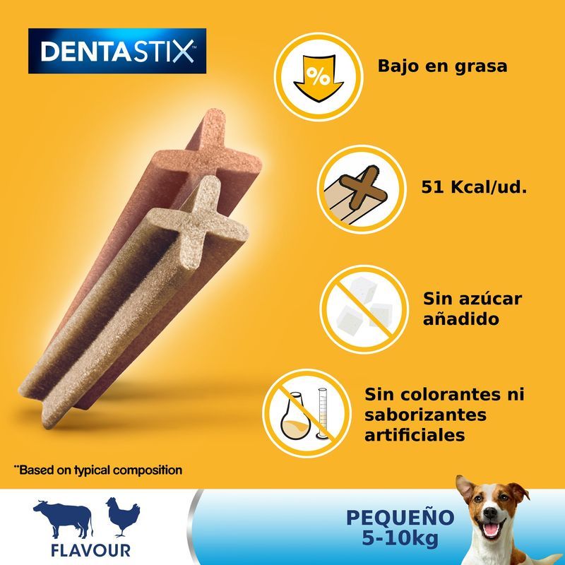 Pedigree Dentastix Snack Dental Higiene Oral en Perros Pequeños - Imagen 3