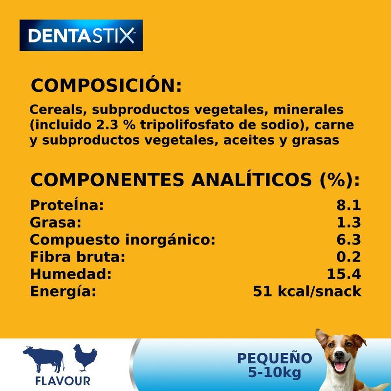 Pedigree Dentastix Snack Dental Higiene Oral en Perros Pequeños - Imagen 6