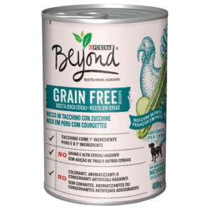 Purina Beyond Grain Free Pavo y Calabacín 12x400gr