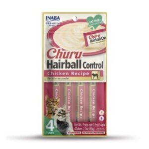 Churu Hairball Receta de Pollo Snack para Gatos