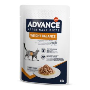 Advance Veterinary Diets Weight Balance Sobres para Gatos 85gr