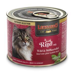 Leonardo Superior Selection Venado y Boniato Latas para Gatos