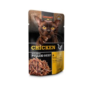 Leonardo Pollo Extra Pulled Beef con Tiras 16 Sobres x 70 gr
