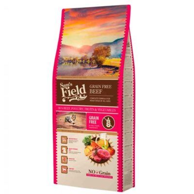 Sam's Field Adult Grain Free Ternera Pienso para Perros