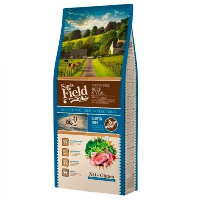 Sam's Field Adulto Sin Gluten Razas Grandes Vacuno Y Venado