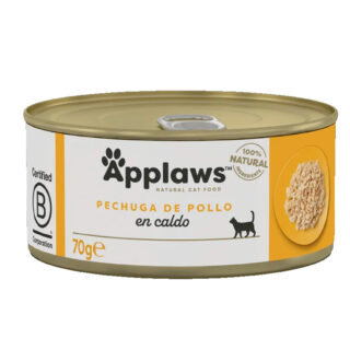 Applaws Cat Pechuga De Pollo Latas para Gatos 24 x 70gr