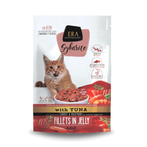Era Sybarite Atún con Zanahoria y Romero en Gelatina para Gatos