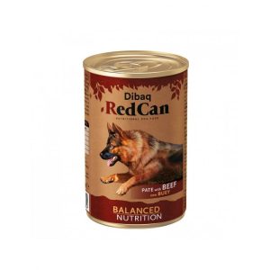 Dibaq Red Can Lata con Paté De Buey Para Perros