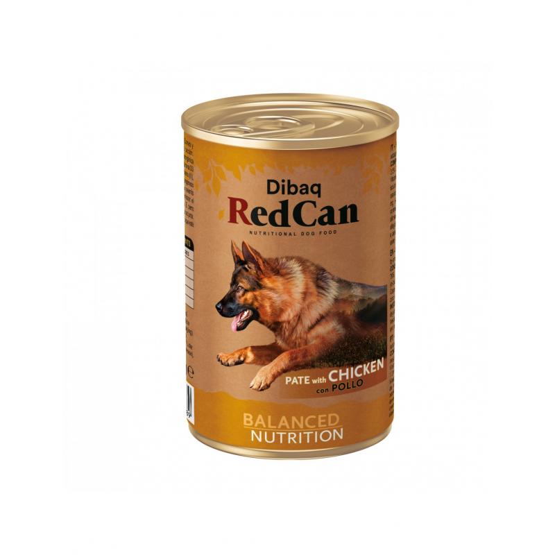 Dibaq Red Can Lata con Paté de Pollo Para Perros