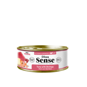 Dibaq Sense Grain Free Atún con Gambas Latas para Gatos
