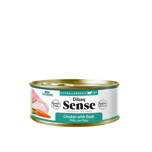 Dibaq Sense Grain Free Pollo Con Pato Latas para Gatos