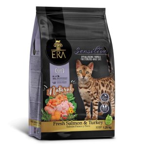 ERA Grain Free Sensitive Salmón y Pavo Pienso para Gatos