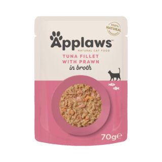 Applaws Sobre de Atún y Gambas del Pacífico para Gatos 12x70gr