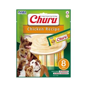 Inaba Churu Dog Snacks y Premios Receta de Pollo 8 x 20gr