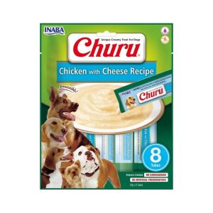 Inaba Churu Dog Snacks Receta de Pollo y Queso 8 x 20gr