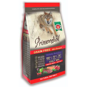 Primordial Adulto Mini Trucha y Pato Pienso para Perros