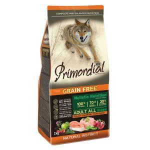 Primordial Adulto Pollo y Salmón Pienso para Perros