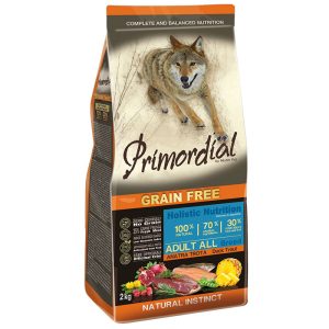 Primordial Adult Trucha y Pato Pienso para Perros