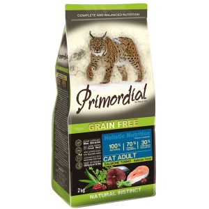 Primordial Pienso para Gato Adulto Salmón Y Atún 2kg