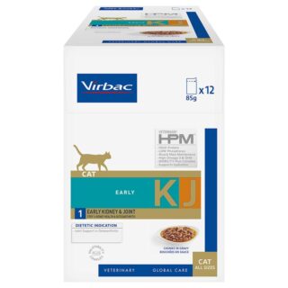 Virbac Veterinary HPM Early Kidney & Joint KJ1 Sobres para Gatos