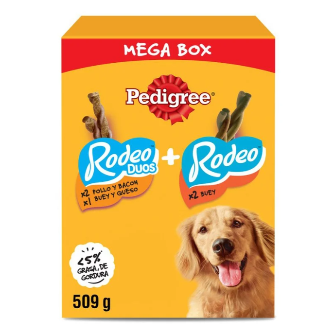 Pedigree Rodeo Mega Box Snacks Sabores Mixtos para Perros