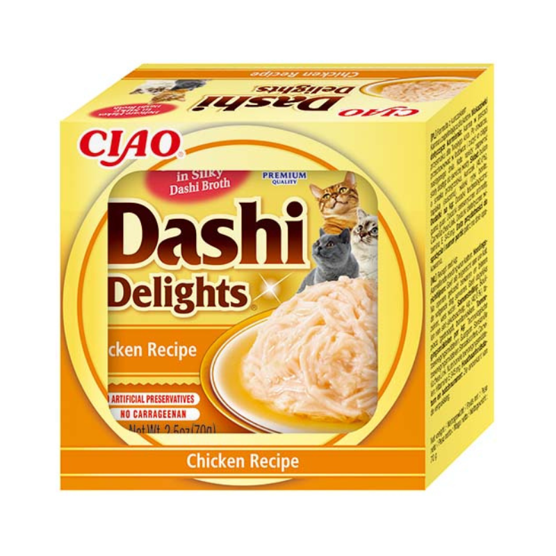 Churu Dashi Delights de Pollo para Gatos (6x70gr) - Imagen 2