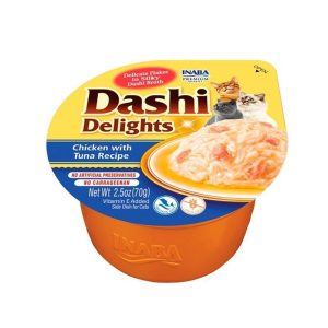 Churu Dashi Delights Pollo con Atún (6x70gr)