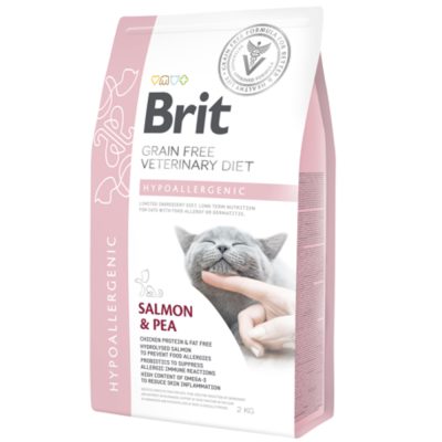 Brit Veterinary Diet Grain Free Hypoallergenic Pienso para Gatos